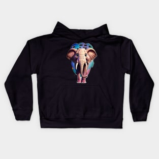 elephant design Kids Hoodie